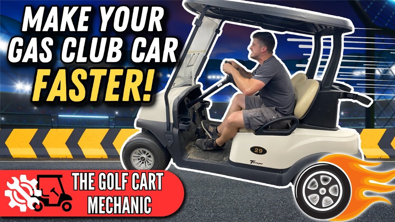 How to Make a Gas Golf Cart Faster