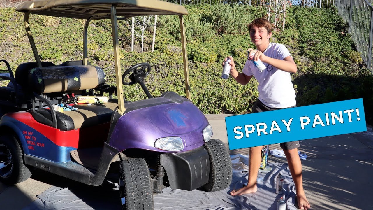 How to Paint a Golf Cart