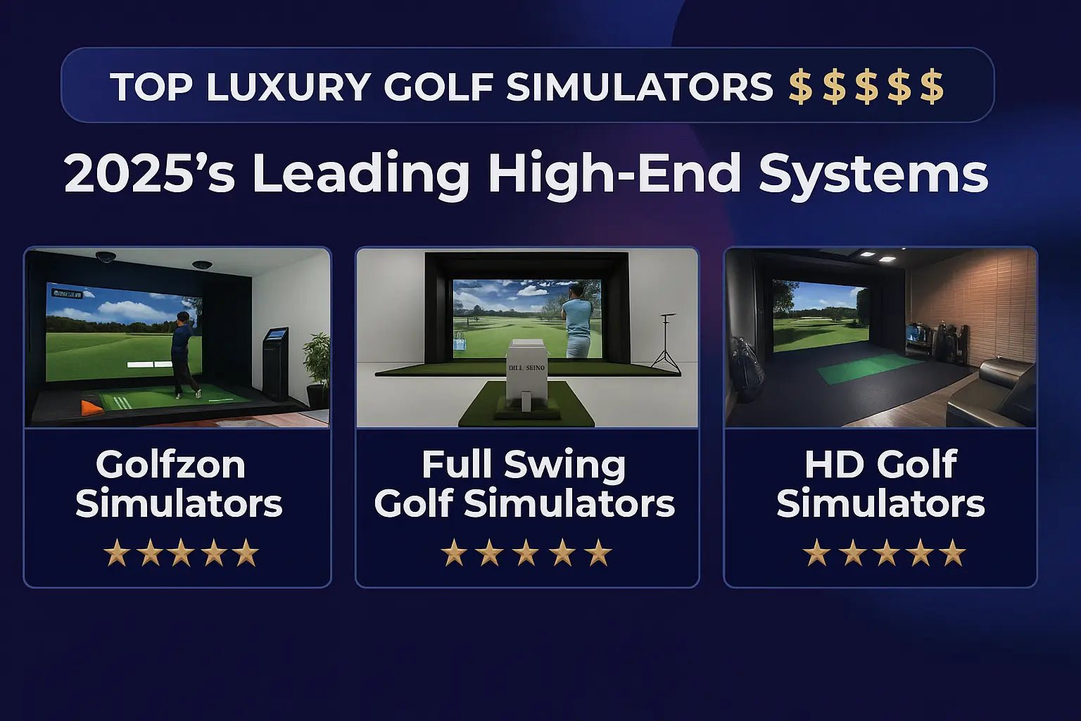 Top-Rated Golf Simulators 2025: Elevate Your Game